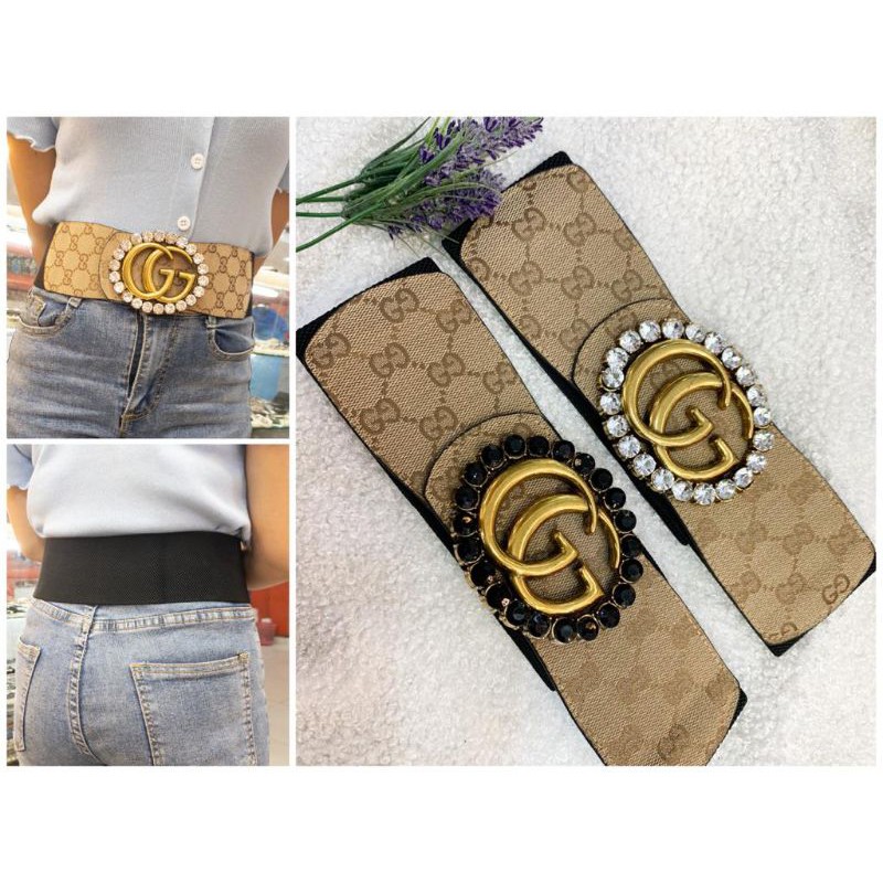 ikat pinggang karet /ikat pinggang gaun wanita/ikat pinggang Guccii/Quality