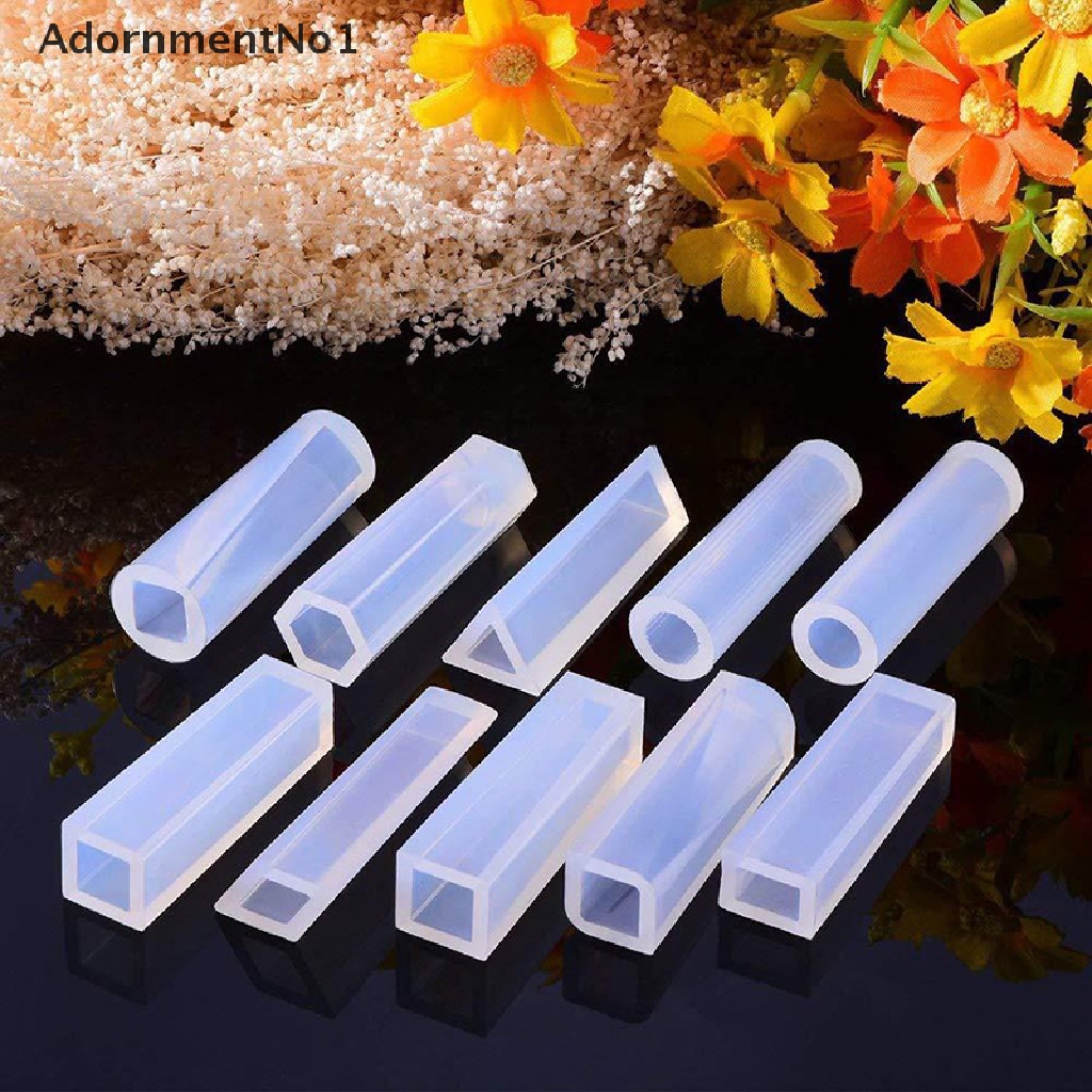 (AdornmentNo1) 115pcs / Set Cetakan Epoxy Resin UV Bahan Silikon Untuk Liontin / Perhiasan DIY