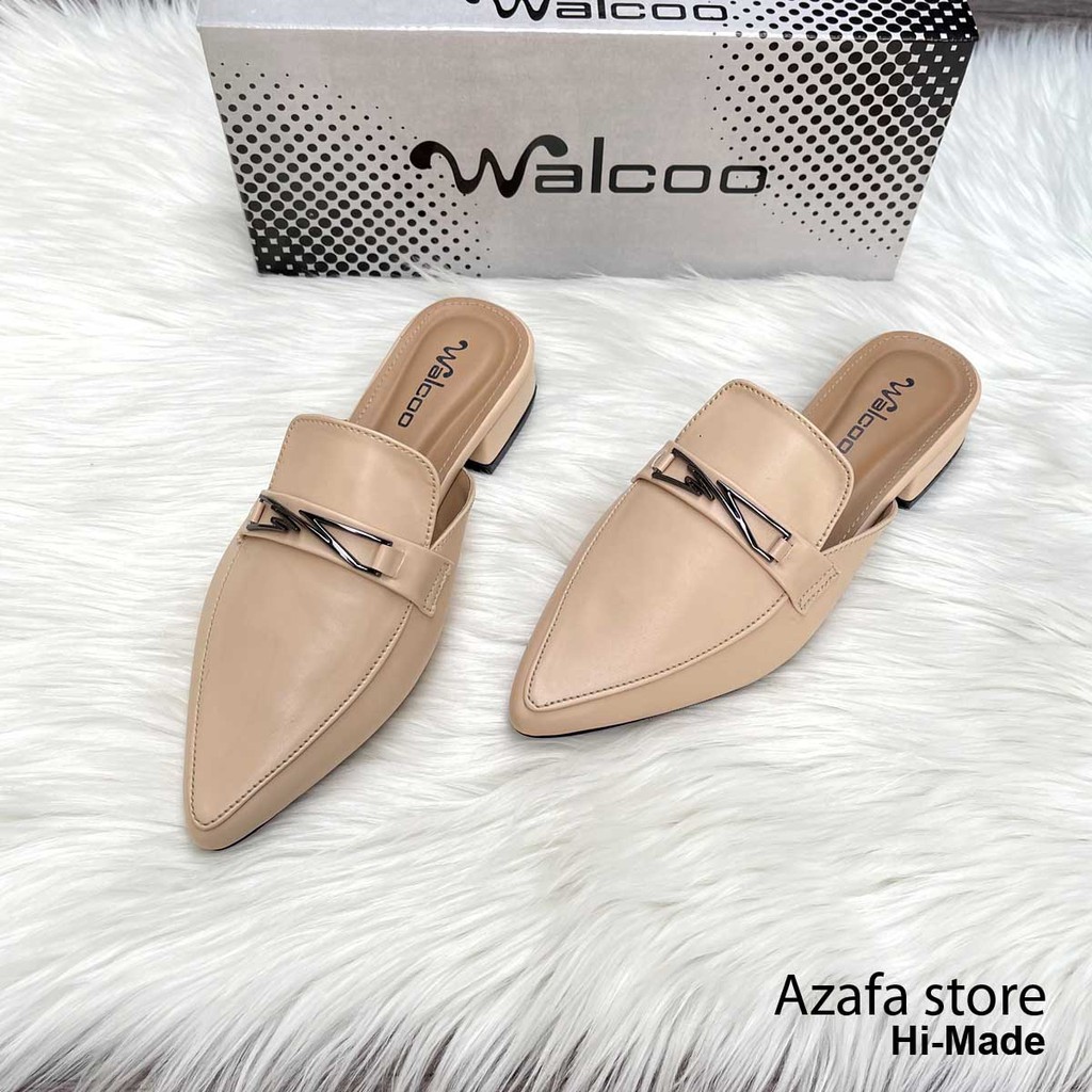 Walcoo Sendal Wanita Mules LAZALE