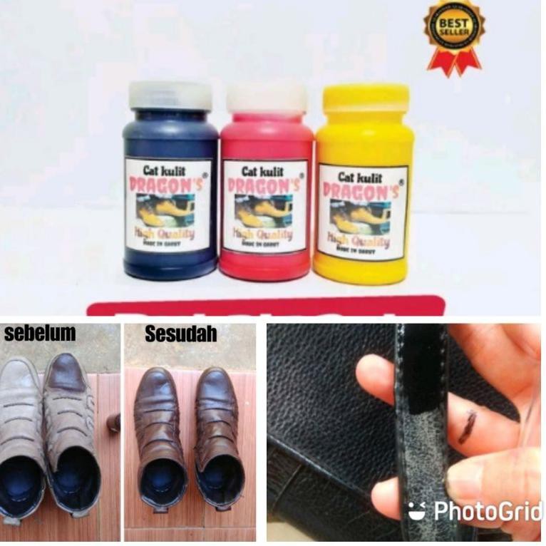 ✸Diskon➾ AA8NW Cat kulit Dragon's original sepatu tas jaket Dompet Dll -50ml 63 ✸Terbaru