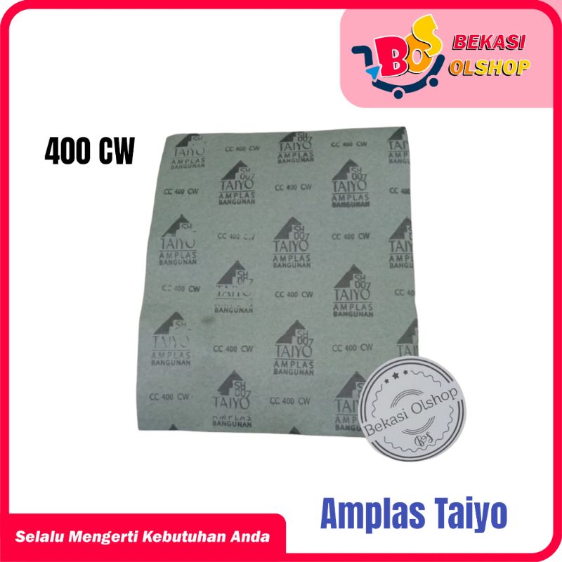 Amplas Taiyo CC 400 CW Abrasive Paper