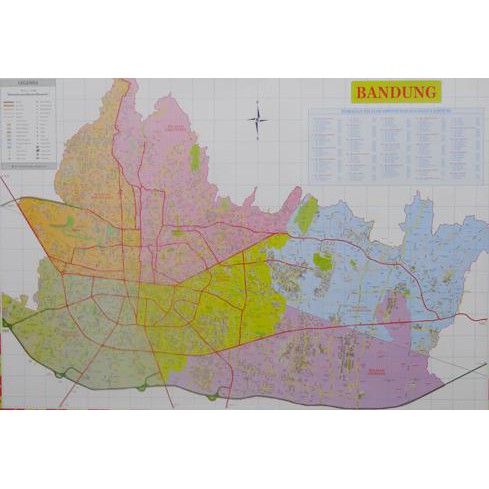 Jual Peta Kota Bandung (Lipat) | Shopee Indonesia