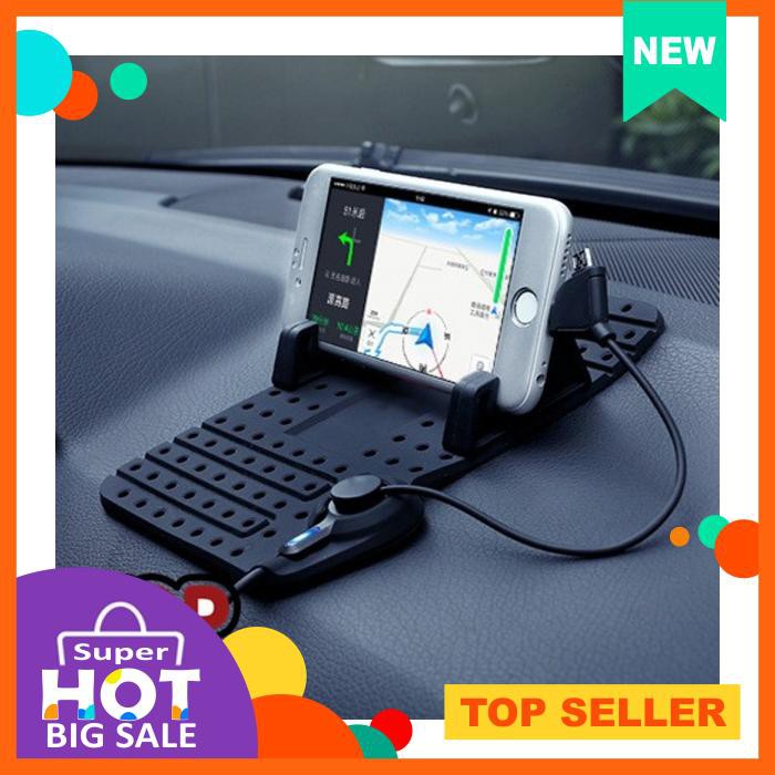 Stand Holder Charger Mobil/Car Charger Stand/Charger Casan Hp Universal Untuk Di Dashboard Mobil