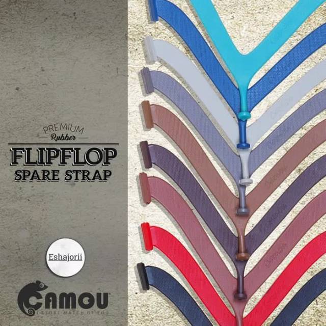 CAMOU Tali Strap Cadangan Sandal Jepit Seri Flipflops