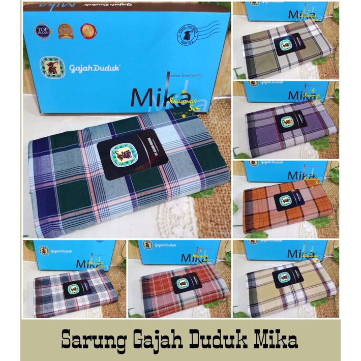 Sarung Gajah Duduk Mika