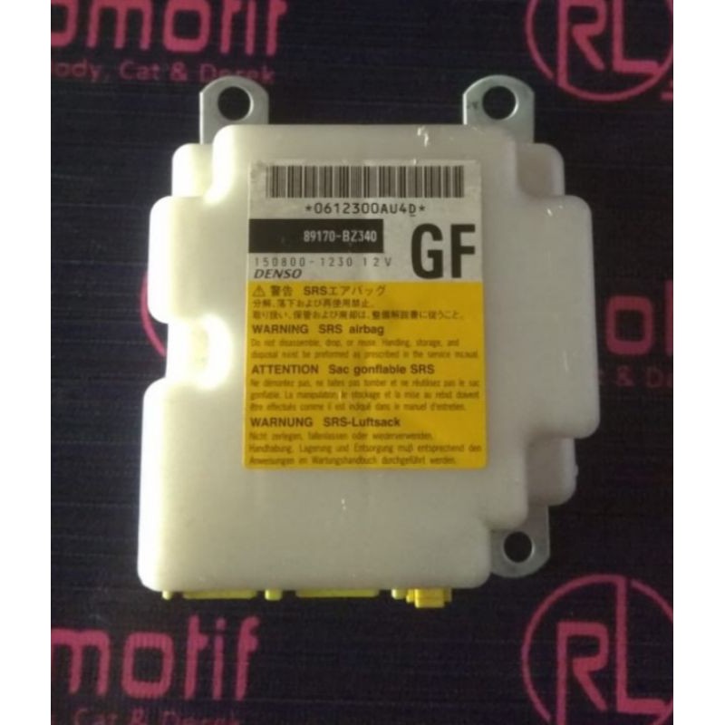 ECU Airbag Rush Terios 89170-bZ340 kode GF