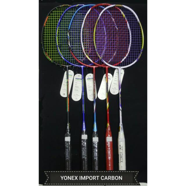 RAKET YONEX IMPORT CARBON