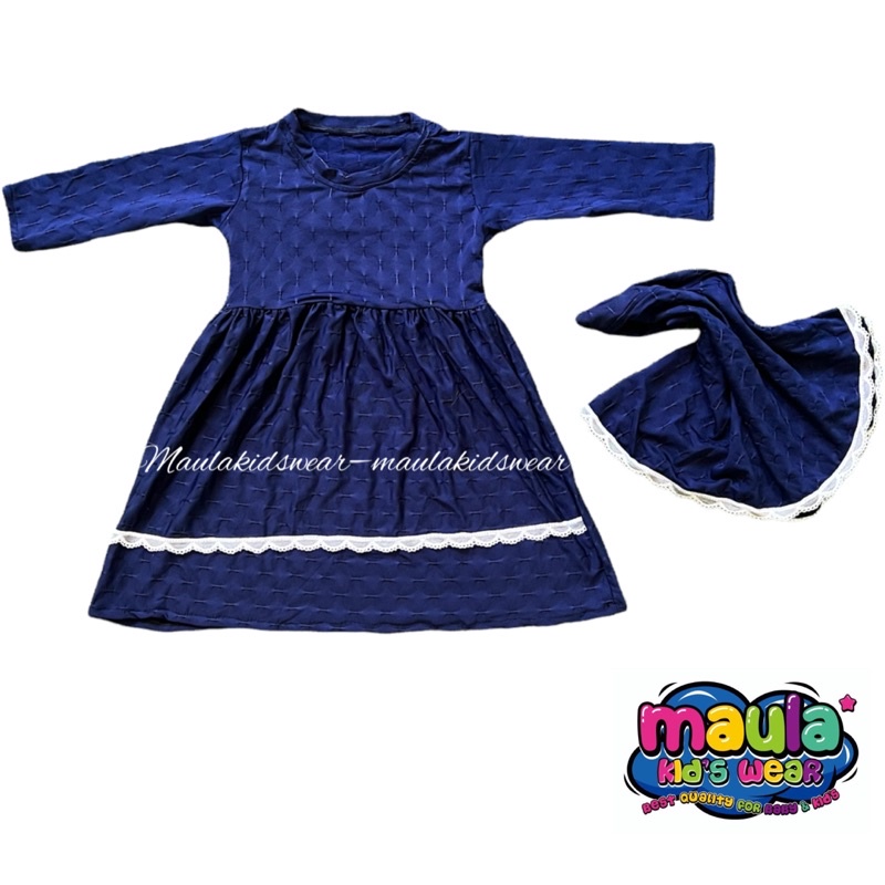 CUCI GUDANG Gamis bayi newborn  - 12 bulan / Gamis anak perempuan  free jilbab murah / gamis strada / arumi RANDOM MODEL DAN WARNA