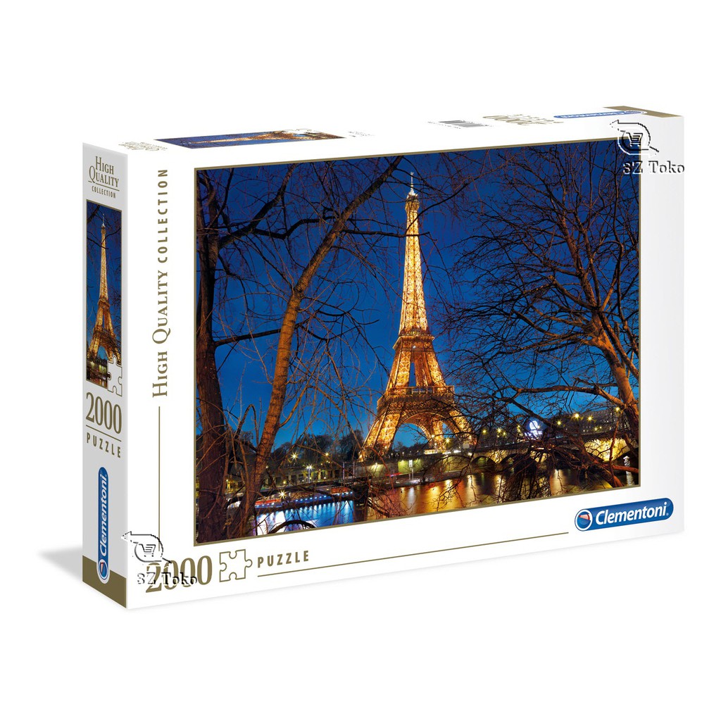 Jigsaw Puzzle: Clementoni - Paris - 2000 Piece
