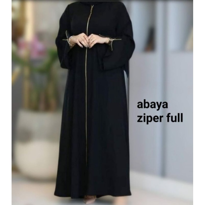 Abaya Zipper Full