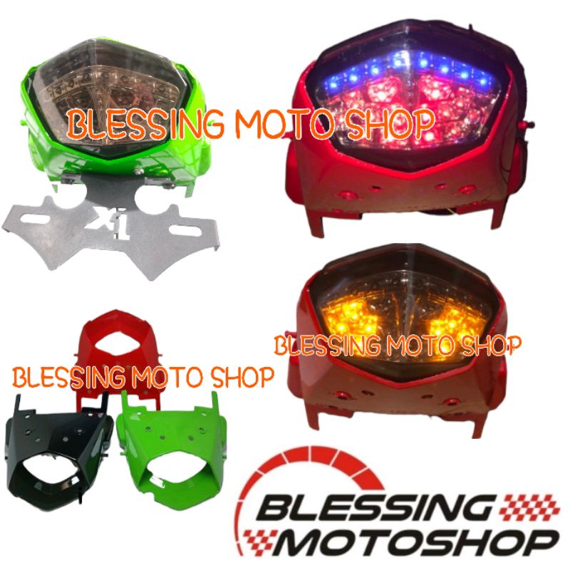 tail tidy fender lampu stop ninja 250 karbu ninja 250R karbu tail tidy