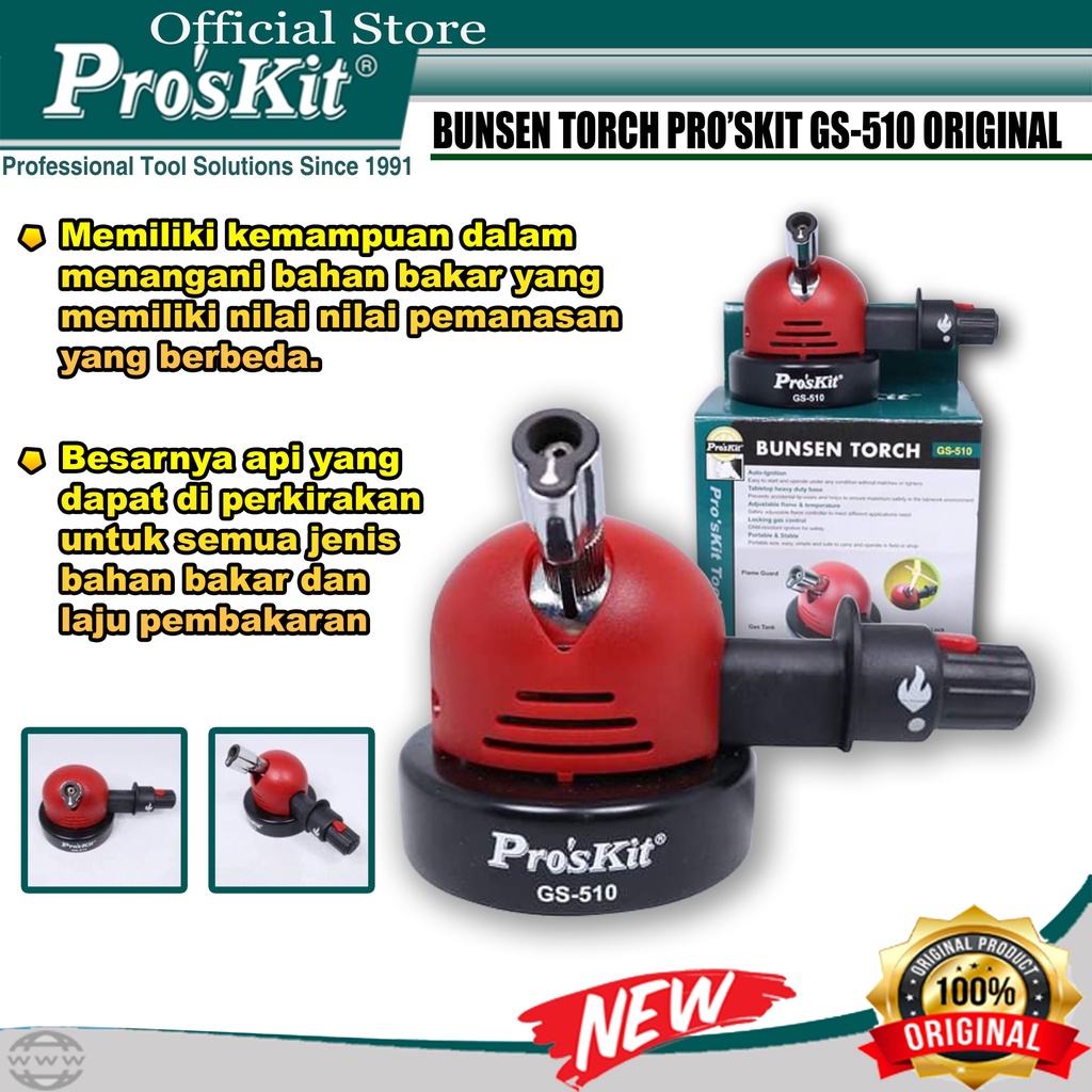 Pro'sKit - Bunsen Torch Pro'sKit Gs-510 Original
