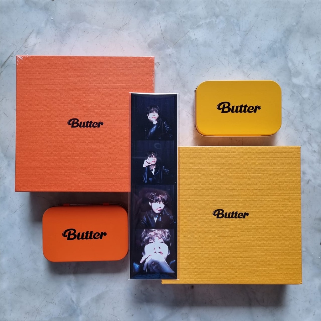 [READY STOCK] SEALED ALBUM BTS BUTTER WEVERSE VER + POSTER