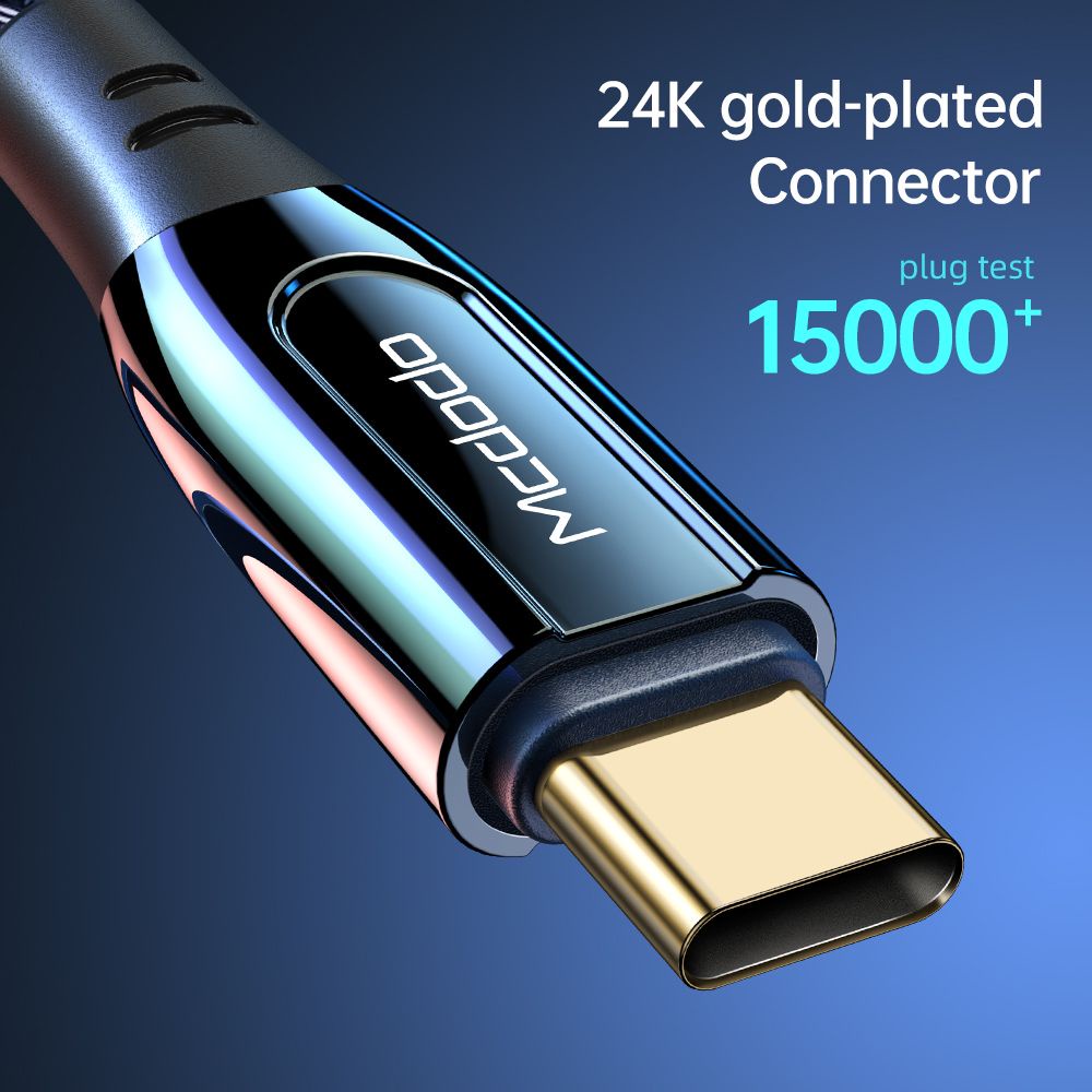 MCDODO CA-812 Kabel Charger Type C To Type C PD FAST Charge 100W QC3.0 Cable Charging USB Type C to Type C Fast Charging