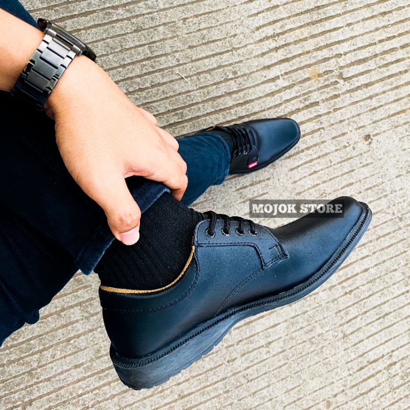 Sepatu Pantofel Kulit Pria Pantofel Hitam Sepatu Pantofel Kerja