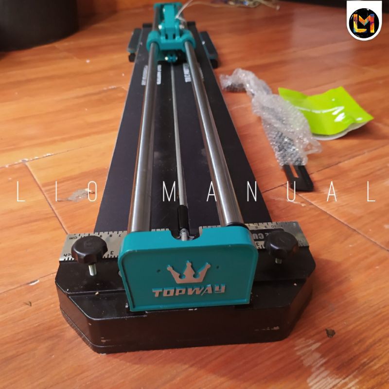 Pemotong keramik dorong manual 120 cm Potong keramik 1200 mm Heavy Duty Marmer Keramik Granit