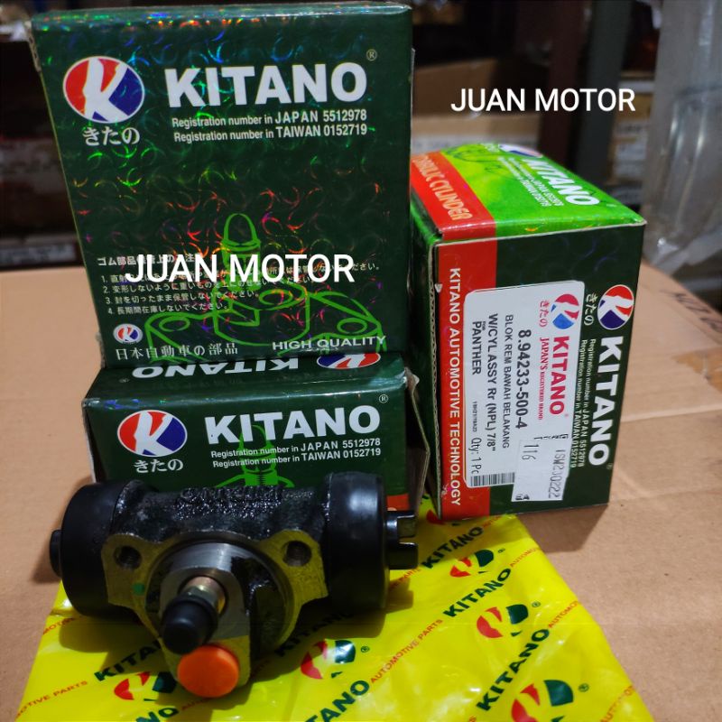 Master rem belakang/wheel cylinder/kower rem belakang PANTHER KITANO JAPAN