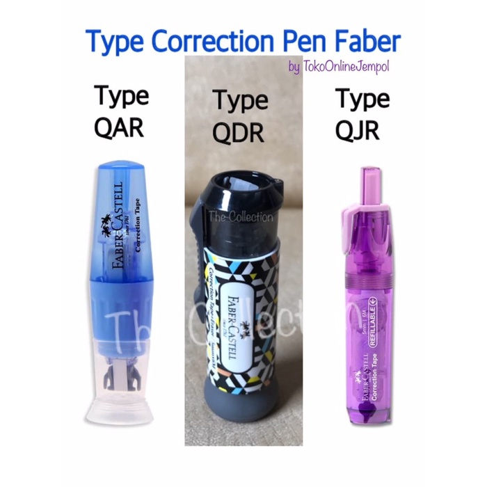 

Lucu Atk0565Fc Isi 2 Buah Refill Tip Ex Faber Qar Qdr Qjr 169414 Correction Trendi