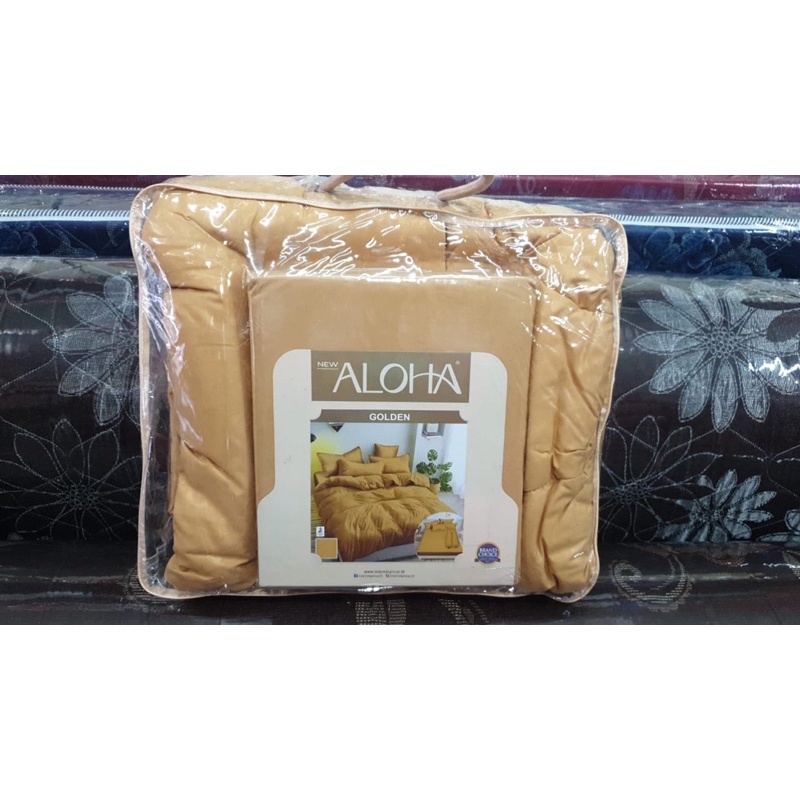 Sprei Bedcover Aloha Emboss