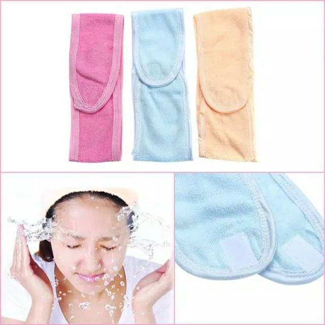 BANDO MANDI CUCI MUKA - FACIAL HEADBAND - LEBAR 5CM