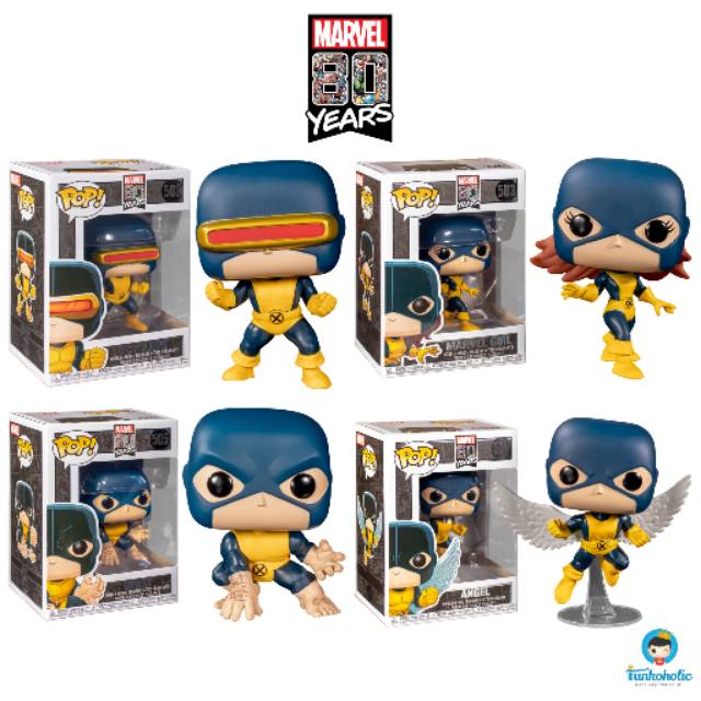 Jual Funko POP! Set Promotion Marvel 80th X-Men - Cyclops, Marvel Girl ...