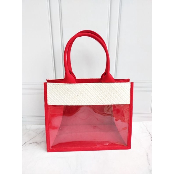 TAS HAMPERS MIKA ANYAMAN PANDAN