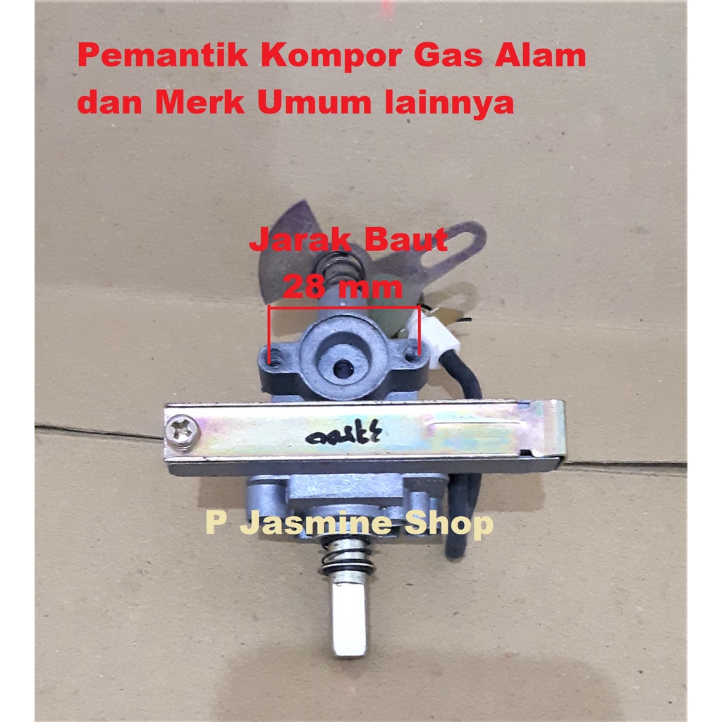 Pemantik / Mesin Kompor Gas Quantum Lama, Gas Alam, Dll, Lubang Input Besar