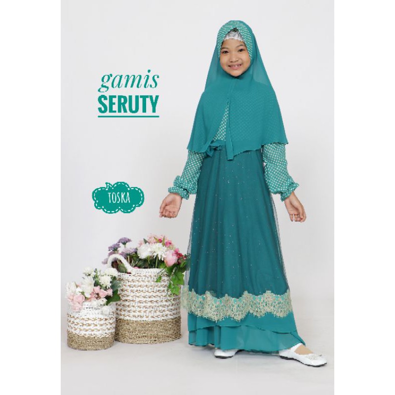 GAMIS AISYAH / BAJU GAMIS PUTRI./ GAUN SYARI