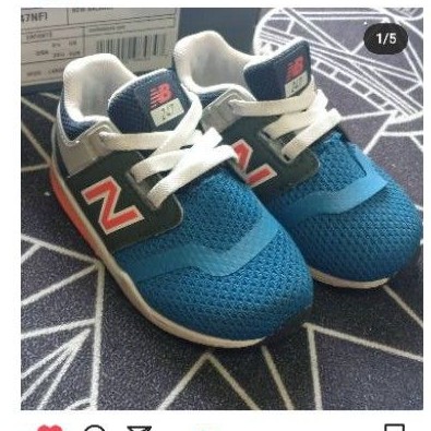 PRELOVED New Balance kids KA247NFI