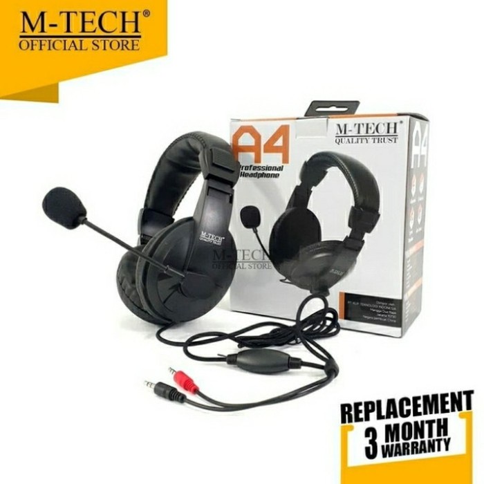 Headset M Tech Original A4 #98