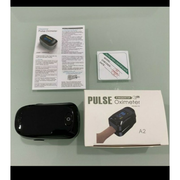 ALAT OXIMETER PULSE FINGERTRIP A2-OXIMETER KADAR OKSIGEN JANTUNG -BC