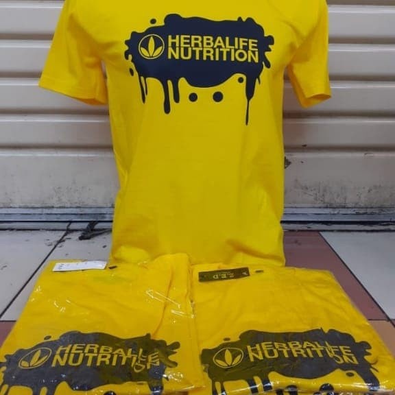 kaos t-shirt-kaosHERBALIFE