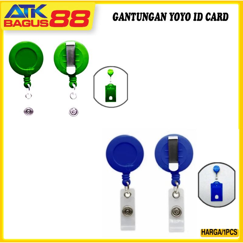 yoyo ID card warna harga/1pcs