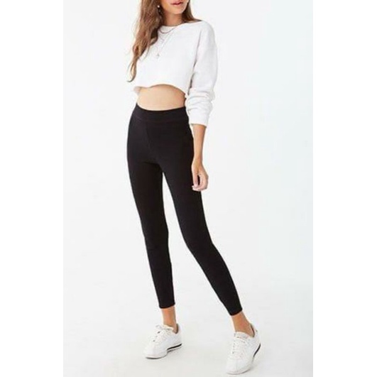 Black basic legging // baca keterangan