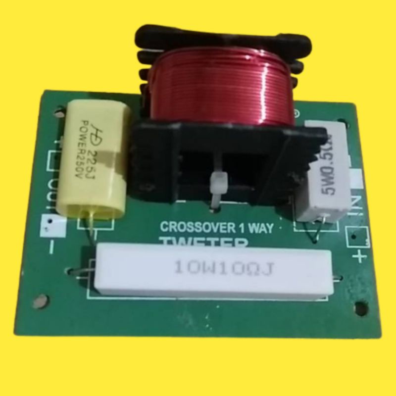 Crossover 1 Way Tweeter // Crossover Untuk Tweeter 1 Way// Crossover Vokal 1 Way // Crosover Tweter