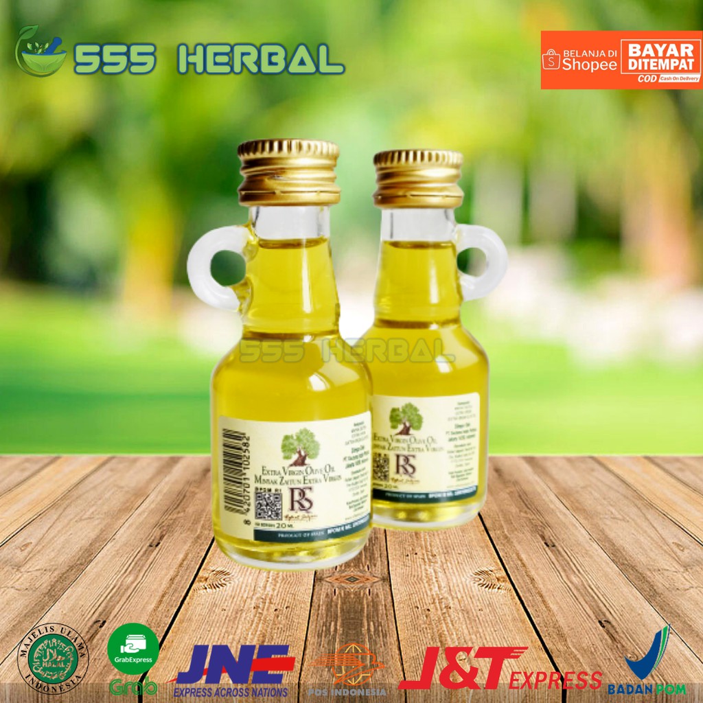 

Minyak Zaitun RS 20 ml Rafael Salgado | EVOO Extra Virgin Olive Oil Import Asli Murni | Pelengkap MPASI