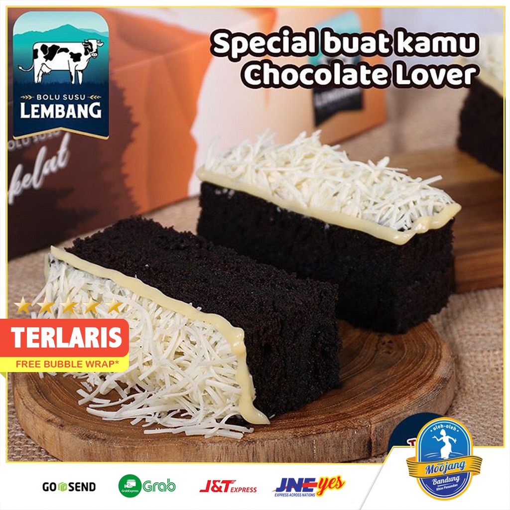 [KHUSUS P.JAWA] Bolu Susu Lembang Rasa Coklat BSL Topping Susu Keju Premium Asli Bandung best seller Bolu Lembang