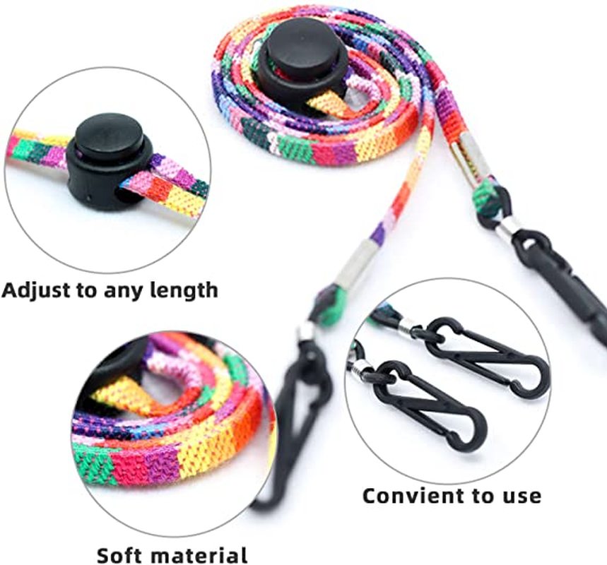 We Flower Multifunctional Safety Mask Lanyard Hanging Strap Anti-lost Glasses Leash Cord Adjustable