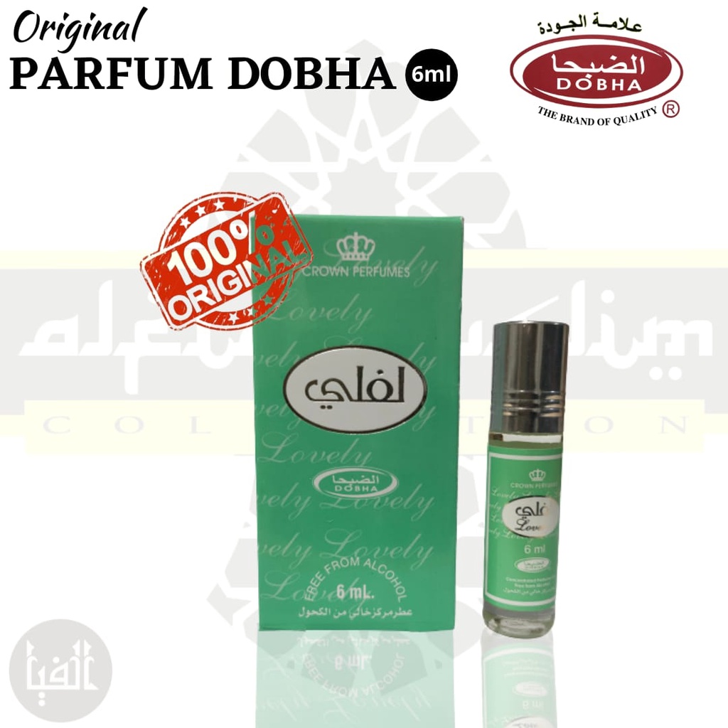 Dobha Lovely Parfum Minyak Wangi Non Alkohol 6ml Roll On