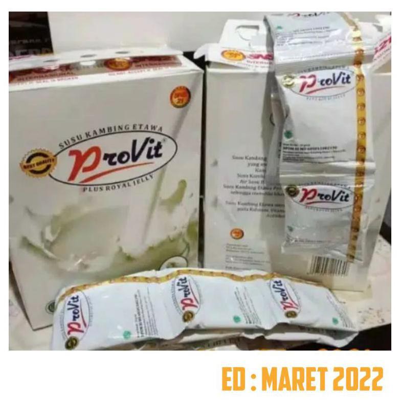 

( BISA COD ) Provit Susu Kambing Etawa Plus Royal Jelly Isi 50 Sachet GRATIS ONGKIR [Kode 1|Kode