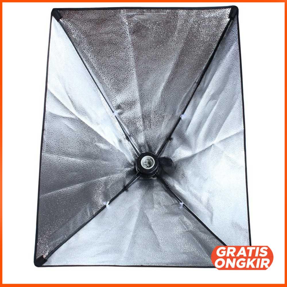 Payung Softbox Reflektor 50x70cm E27 Single Socket CL-RT50