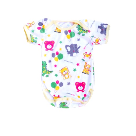 Jumper Bayi Newborn , Overall Anak, Baju Kodok, Romper Lengan Pendek Gajah ,Jumsuit Bayi Jumper Bayi