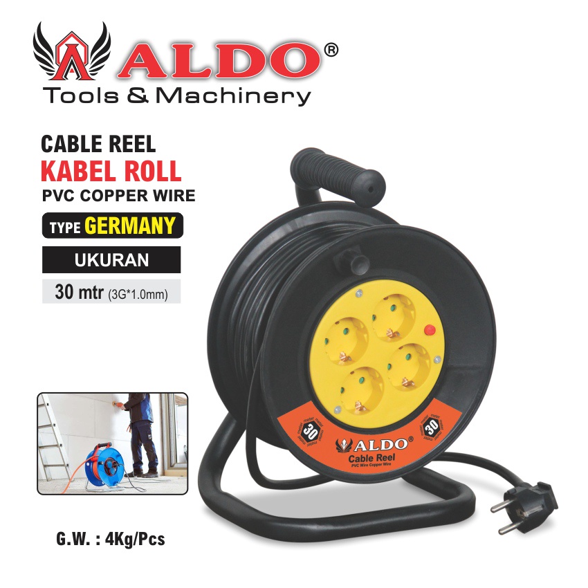 Kabel Roll 30 Meter ALDO