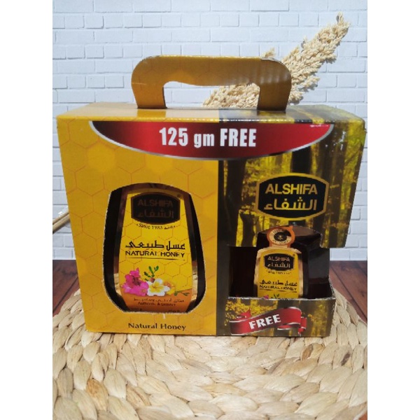 

Madu Alshifa 500 gr free 125 ml/Madu Arab