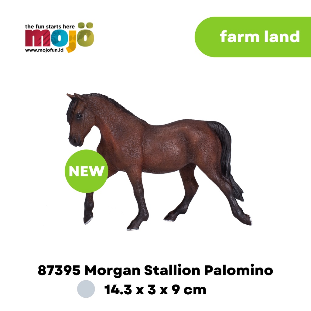 Mojo Fun Morgan Stallion Palomino 87395 - Farmland Collection