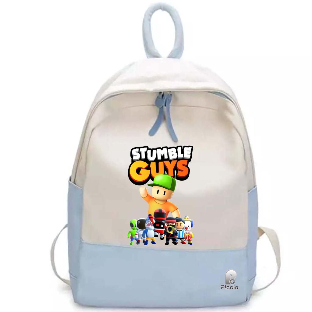 Tas Sekolah Anak SD Backpack Karakter Skin Stumble Guys