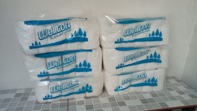 Tissue Gulung Welton Isi 5 - Tissue Toilet - Tissue Roll Tanpa Tulang