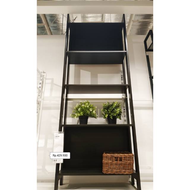 LAIVA - Bookcase ,Black brown