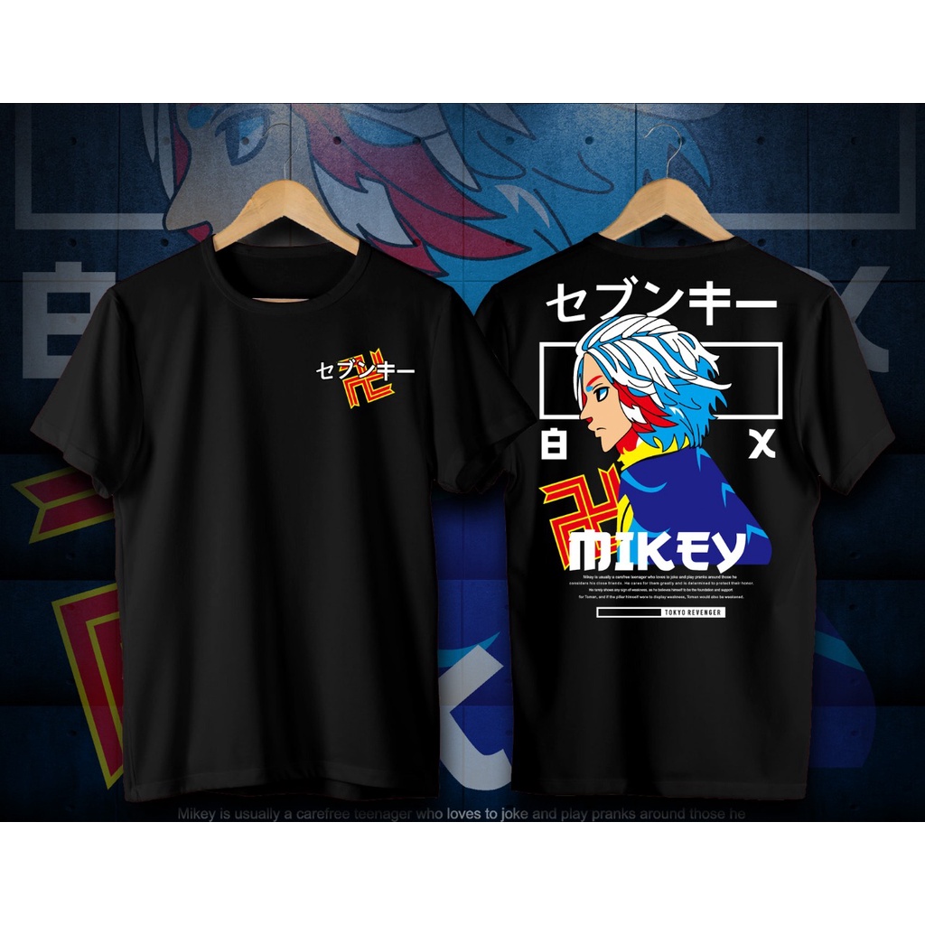 KAOS DISTRO PRIA / Baju Kaos Distro TOKYO REVENGERS / Baju MIKEY TOKYO REVENGERS / Baju tokyo Reveng