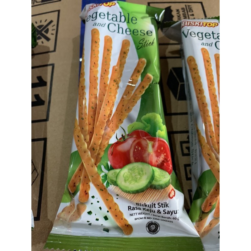 Biskitop Vegetable and cheese Stick